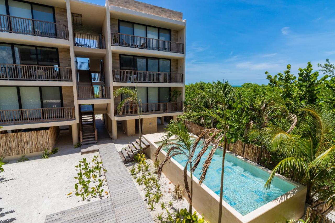 D201 Ocean View New 2 Bedroom Apartment - Punta Cocos Isla Holbox Exterior photo